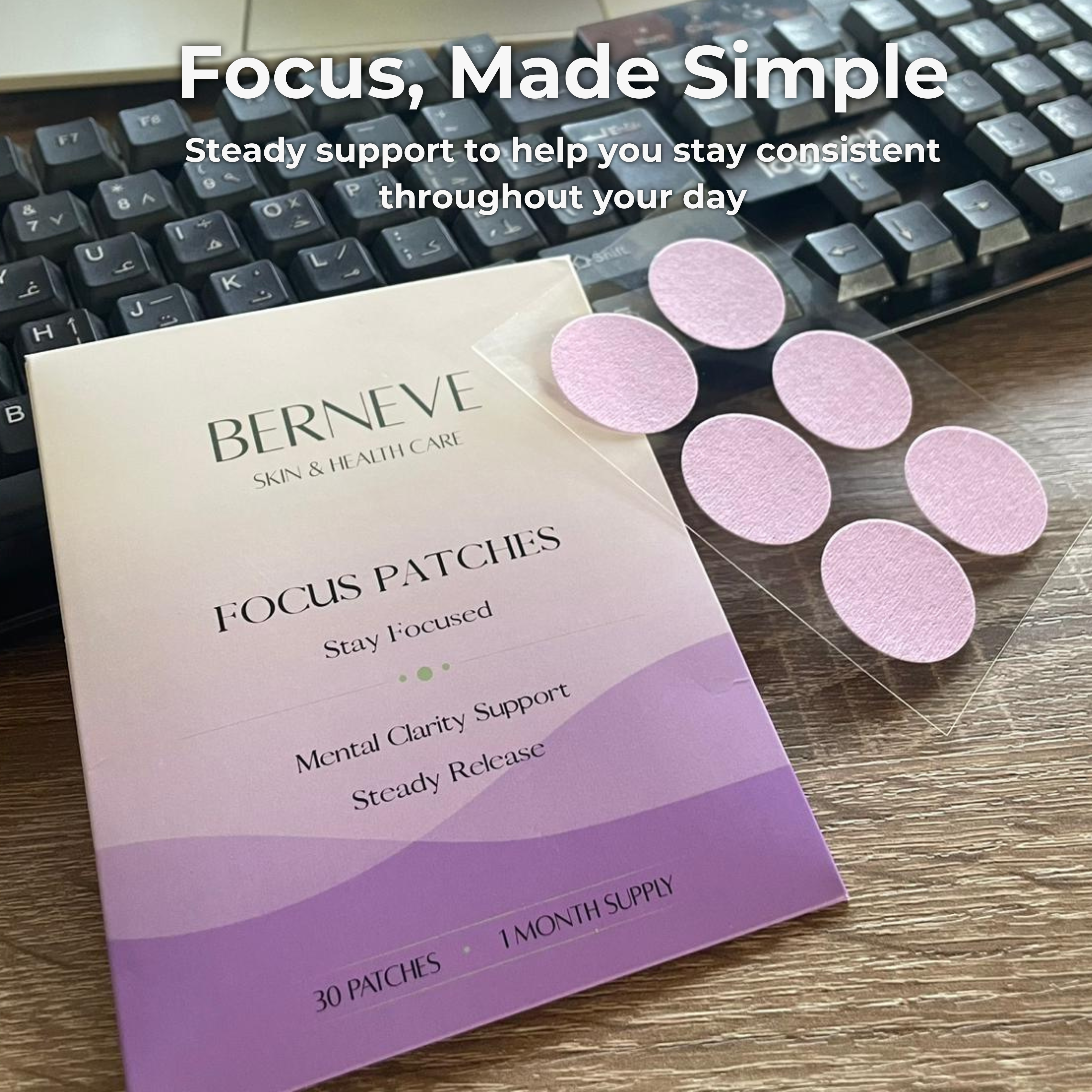 Focus Patches - Control ADHD